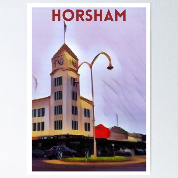 Item preview, Horsham Vintage Travel  designed and sold by Quoteeble.