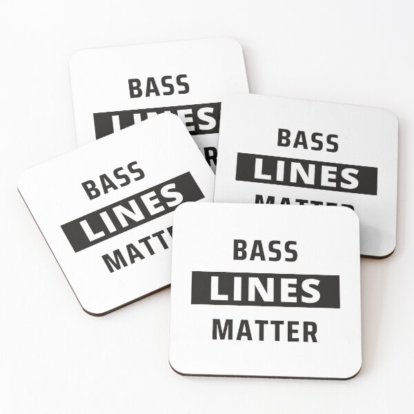 Item preview, Bass Lines Matter - White designed and sold by bloody-L.