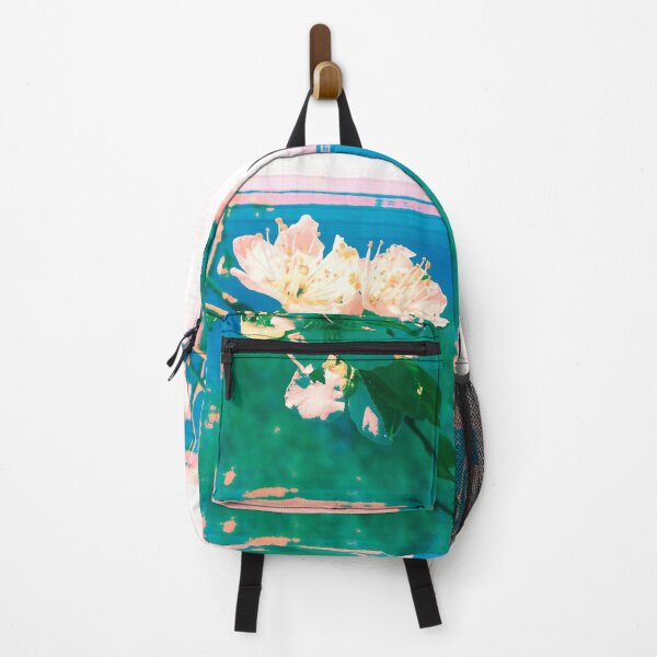 Item preview, Abstract Plum Blossoms slmon-Blue-Teal by Iritof designed and sold by iritof.