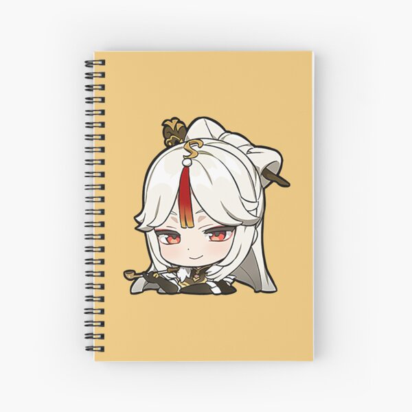 Ningguang | Genshin Impact Sticker "Confident" Spiral Notebook