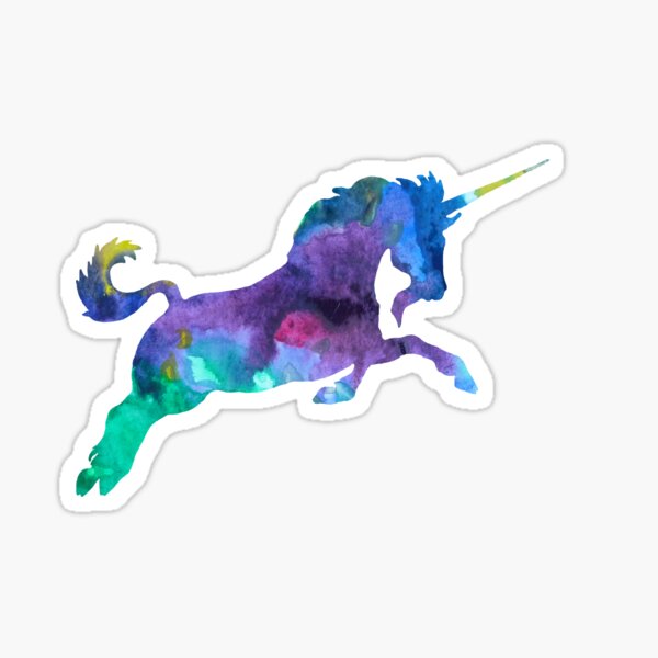 Download Baby Unicorn Stickers Redbubble