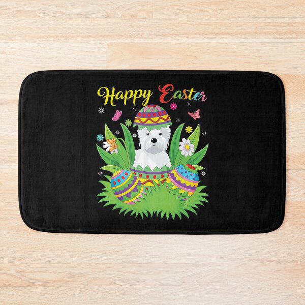 Item preview, Westie Dog Lover Floral Easter Egg Funny Westie Easter designed and sold by zacben.