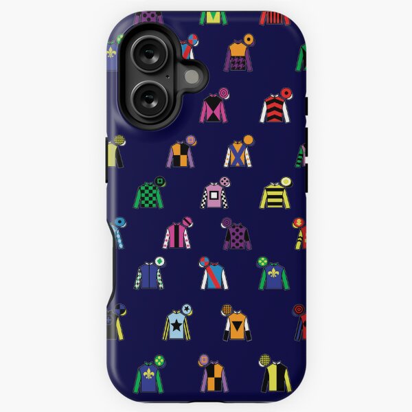 Item preview, Horse Racing Colorful Jockey Silk Print designed and sold by sheridanqt.