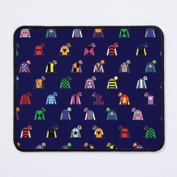 Item preview, Horse Racing Colorful Jockey Silk Print designed and sold by sheridanqt.