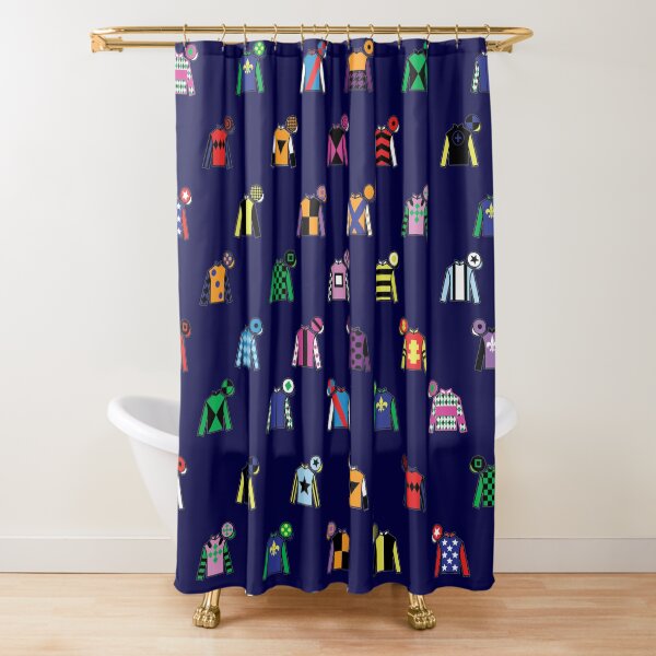 Item preview, Horse Racing Colorful Jockey Silk Print designed and sold by sheridanqt.