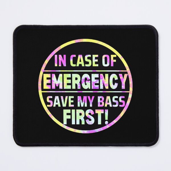 Item preview, Save My Bass First - Iridescent designed and sold by bloody-L.