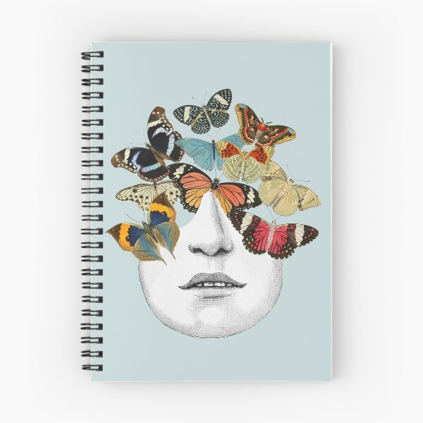 Item preview, Head with Butterflies designed and sold by TheMurphyGirl.
