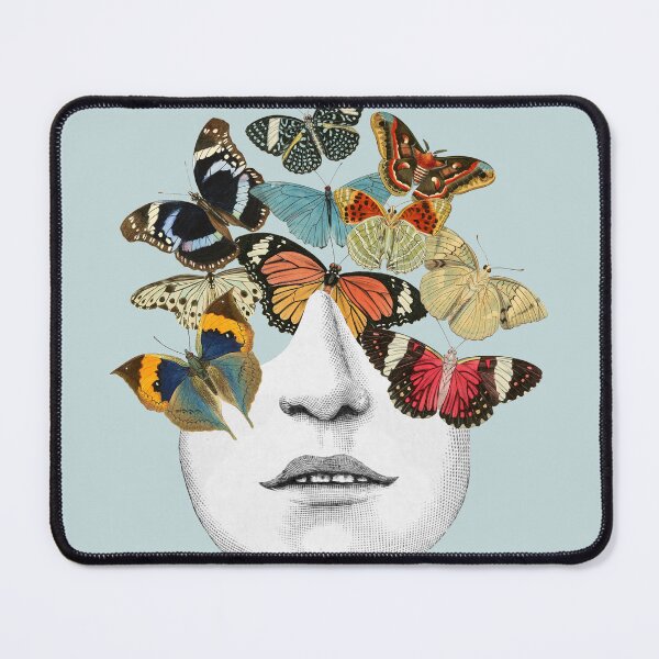 Item preview, Head with Butterflies designed and sold by TheMurphyGirl.
