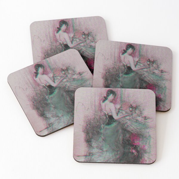 Item preview, Glitchy Abstract Ethereal Girl designed and sold by BioDigital-Jazz.