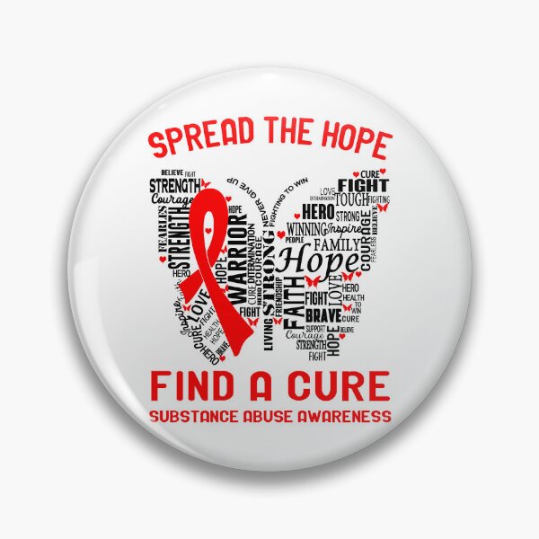 Item preview, Substance Abuse Awareness - Spread The Hope Find A Cure designed and sold by Hilten.