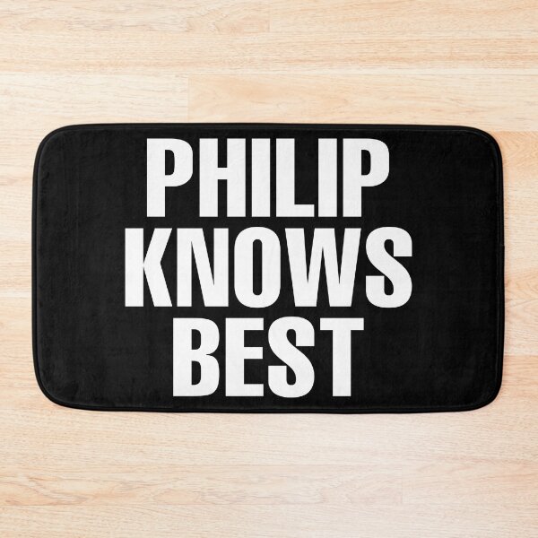 Item preview, Philip Knows Best - Philip Name designed and sold by Custom-Name.