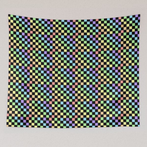 Item preview, Colorful Checkerboard designed and sold by Reneeteachout.