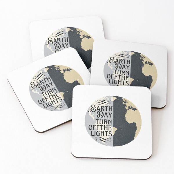 Item preview,  Earth Hour turn off the lights planet designed and sold by EsraaBaniOdeh.