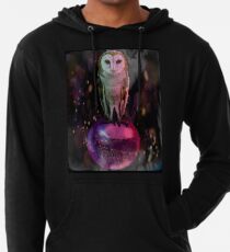Sudadera con capucha ligera Búho laberinto