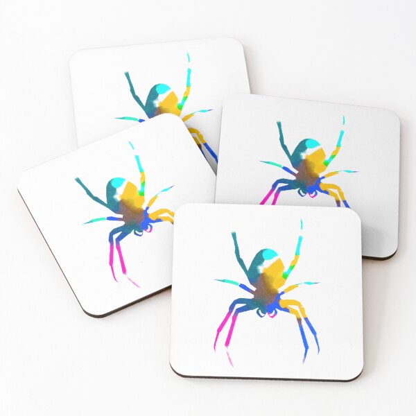 Item preview, Neon Watercolor Spider designed and sold by Daggerton.