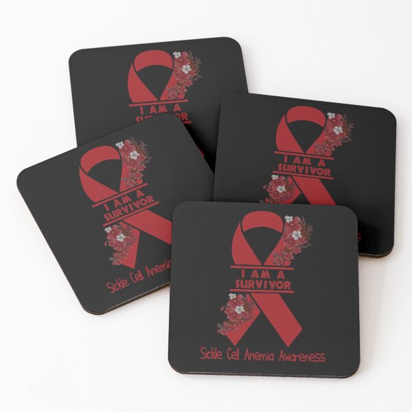 Item preview, I Am A Suvivor Ribbon Sickle Cell Anemia Awareness designed and sold by heppenp.