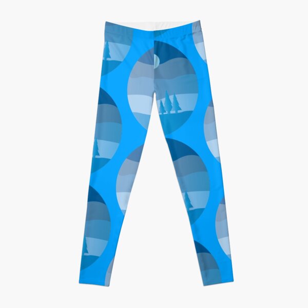 Buy Estate Blue/Daphne/Cerulean Leggings for Women by Cultsport Online