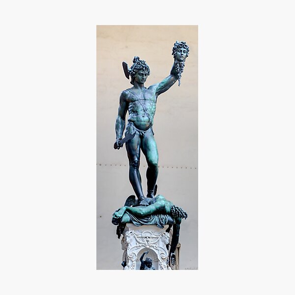 Florence - Perseus in the Loggia medium Photographic Print
