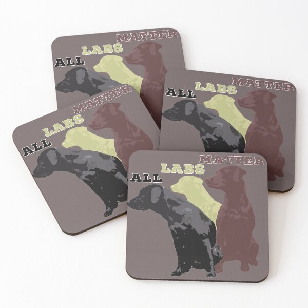 Item preview, All Labs Matter, Black, Yellow, Chocolate Labrador Retriever Design designed and sold by LifeCrush.