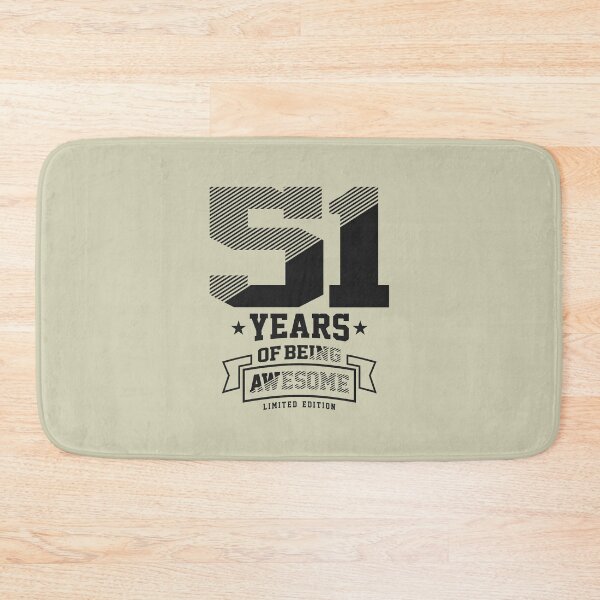 Item preview, 51 Years Of Being Awesome 51st Birthday designed and sold by cidolopez.