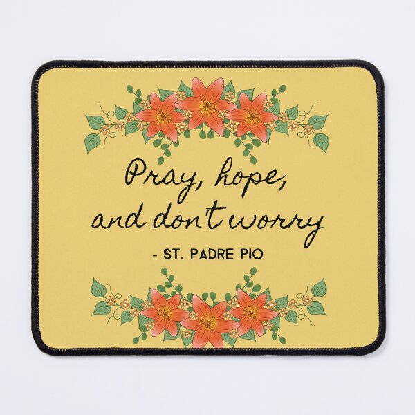 Item preview, Pray Hope and Don't Worry, Message of Calm and Comfort designed and sold by IceCreamMuseum.
