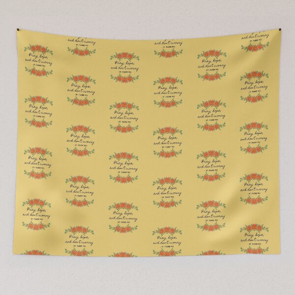 Item preview, Pray Hope and Don't Worry, Message of Calm and Comfort designed and sold by IceCreamMuseum.