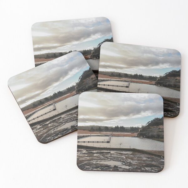 Item preview, Narrabeen pool with swimmers  designed and sold by jemmurphy23.