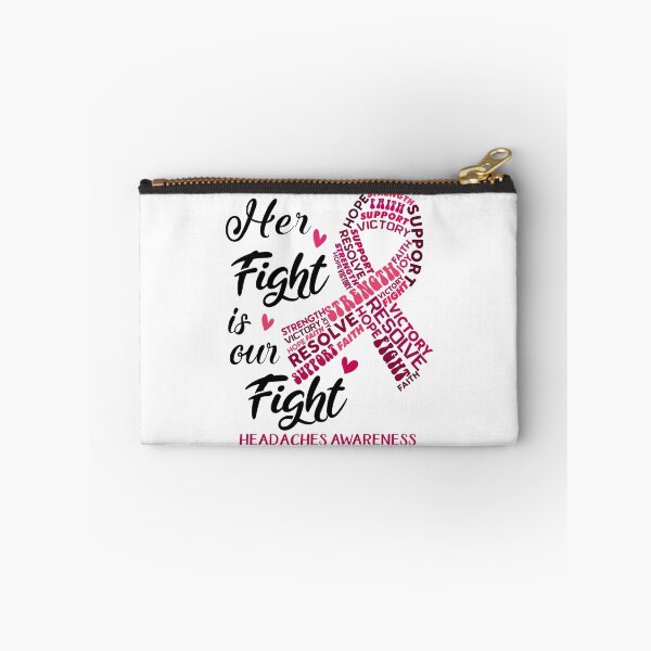 Item preview, Headaches Warrior, Her Fight is our Fight Headaches Awareness designed and sold by Greggwillard.