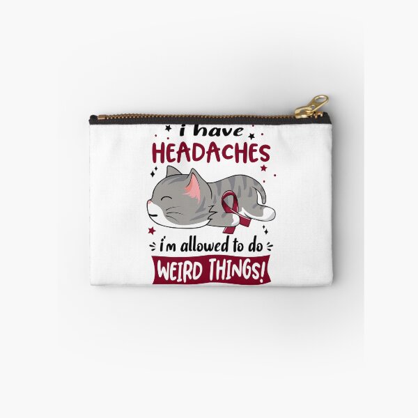 Item preview, Headaches Awareness, I Have Headaches i'm Allowed to do Weird Things! designed and sold by Tammyilaria.