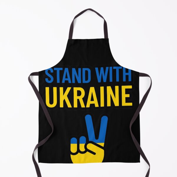 Item preview, Support for Ukraine Stand With Ukraine Peace Sign designed and sold by KeepItSimple089.