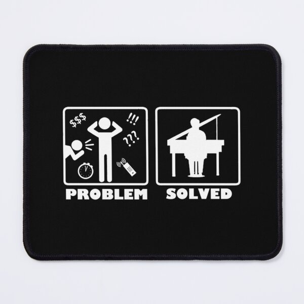 Item preview, Problem Solved Piano Essential T-Shirt designed and sold by jacksrome6.