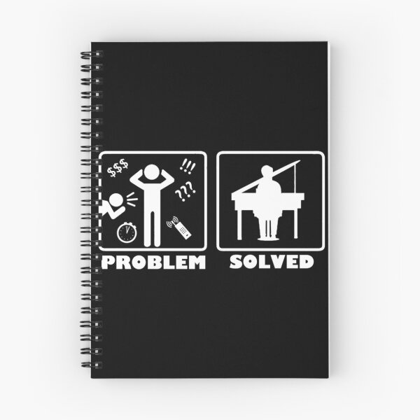 Item preview, Problem Solved Piano Essential T-Shirt designed and sold by jacksrome6.