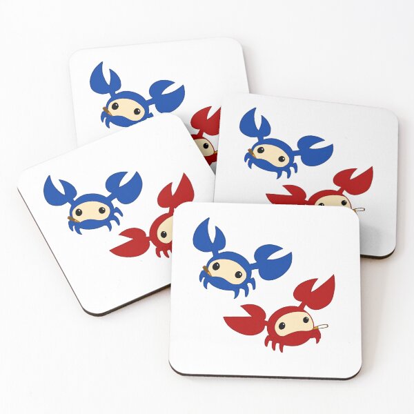 Item preview, Team Fortress 2 TF2 Blue and Red SpyCrabs designed and sold by ChimeraCastle.