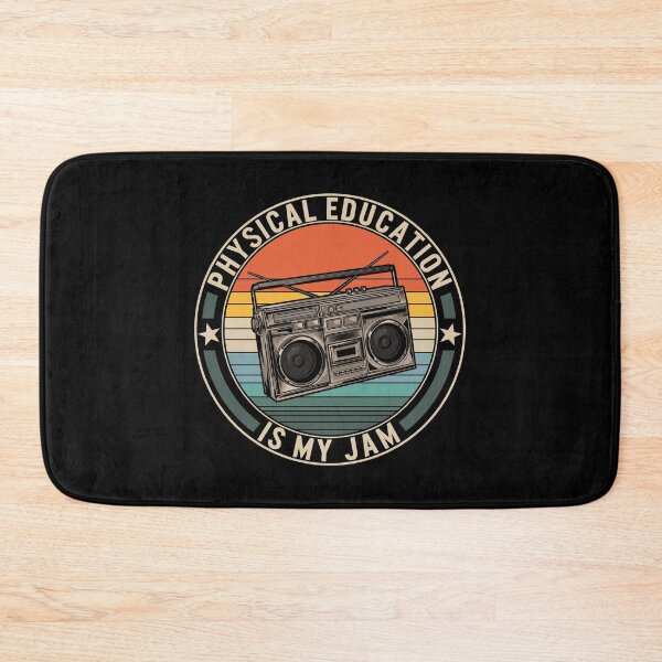 Artikelvorschau, Physical Education Teacher Shirt, Physical Education Is My Jam, P.E. Teacher Gym Instructor Coach  Gift Fitness Radio T-Shirt entworfen und verkauft von Sifoustore.