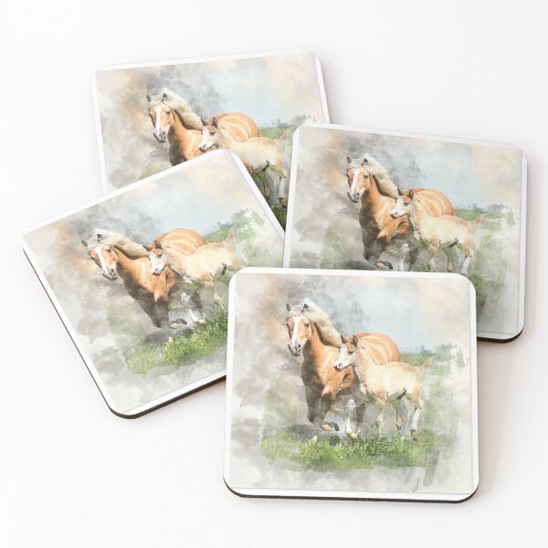 Item preview, Haflinger Mare and Foal designed and sold by horseymj1.
