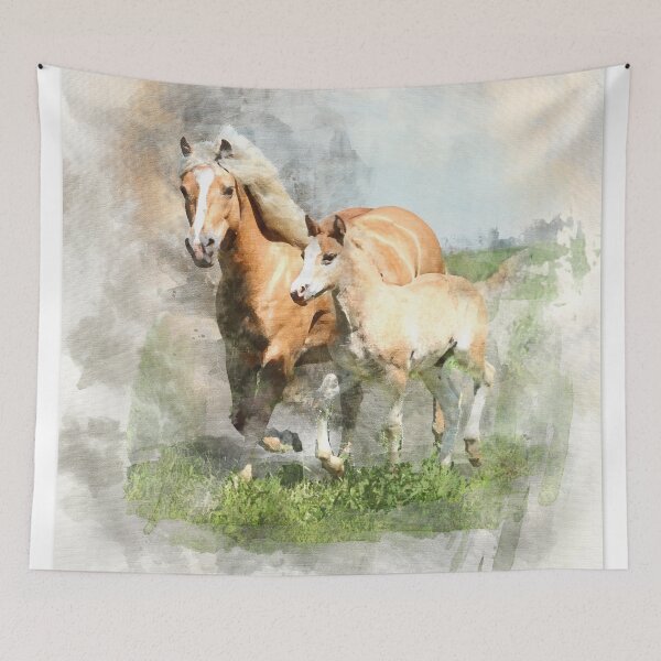 Item preview, Haflinger Mare and Foal designed and sold by horseymj1.