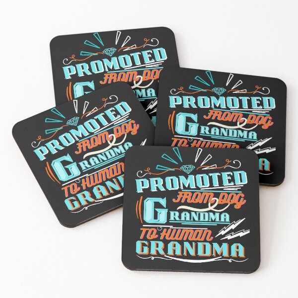 Item preview, PROMOTED FROM DOG GRANDMA TO HUMAN GRANDMA designed and sold by JAdotdotDesigns.