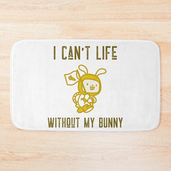 Item preview, I Cant Life Without My Bunny - Astronaut Design designed and sold by ThingsInMyHead2.