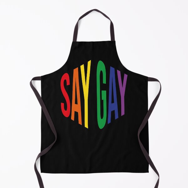 Item preview, Say Gay (Rainbow Hexagon) designed and sold by Texterns.