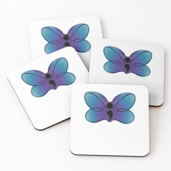 Item preview, Semicolon Butterfly designed and sold by Cassandra-Jae.