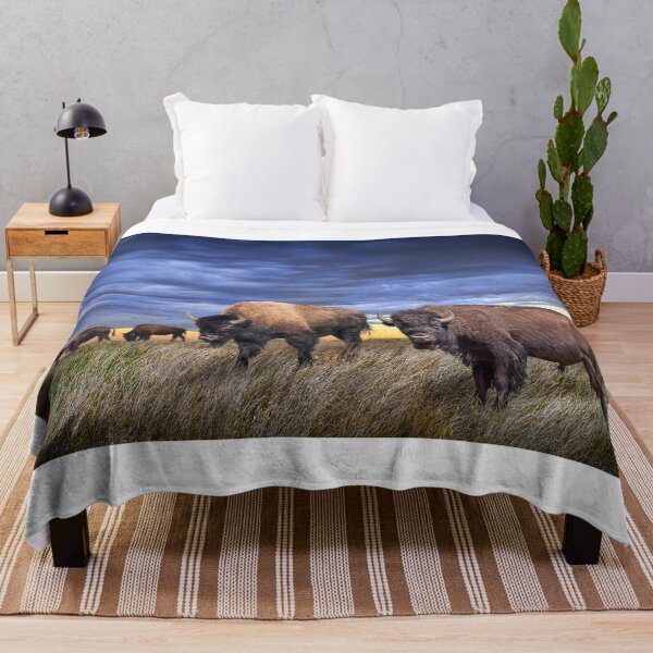 Item preview, Buffalo Herd on the Prairie designed and sold by Randall Nyhof.