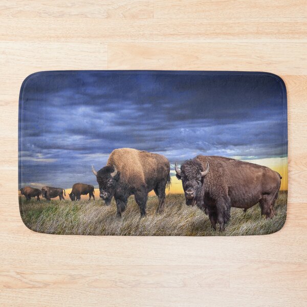 Item preview, Buffalo Herd on the Prairie designed and sold by Randall Nyhof.