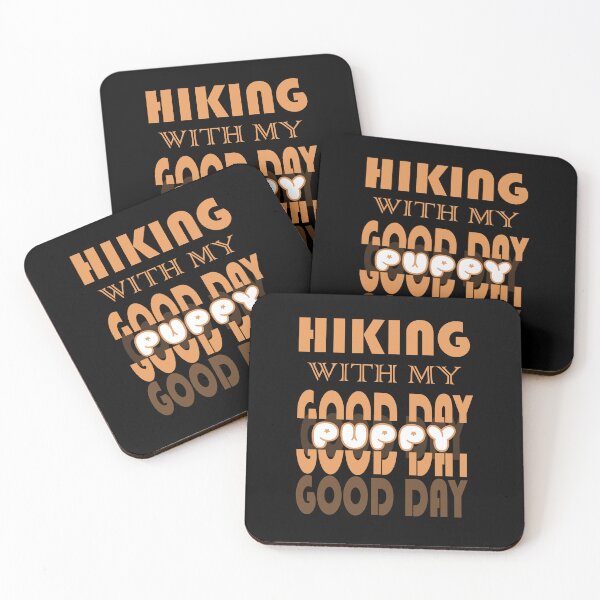 Item preview, hiking with my puppy good day designed and sold by Karam Barakat.
