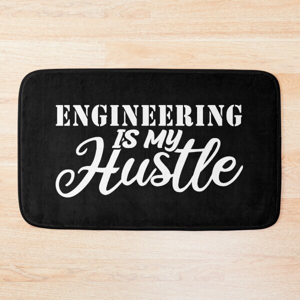 Item preview, engineering Is My Hustle - Funny engineering Quote Gift Idea For Men and Womens designed and sold by Mmmm3344.