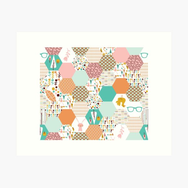 Aperçu de l'œuvre quilting piqué cousu créée et vendue par Laura Wright.