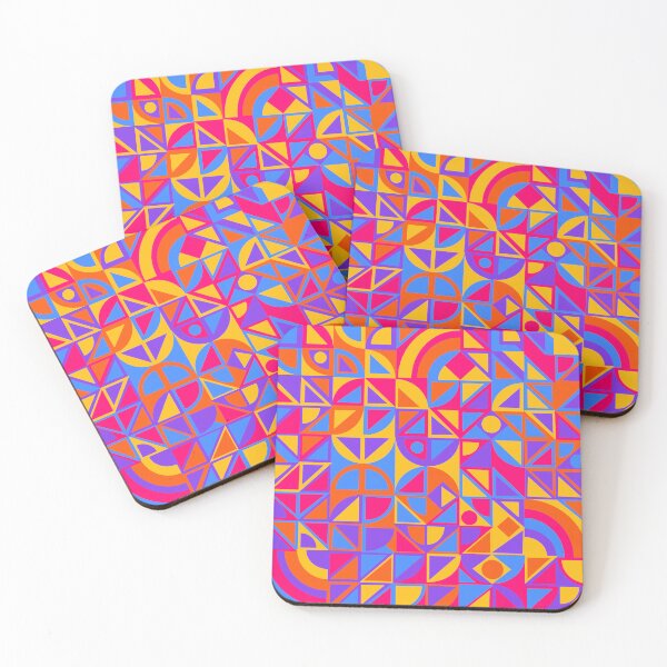 Item preview, Neo Geo Mod Design - Orange, Yellow, Pink, Blue, Purple designed and sold by LthrDaddyBear.