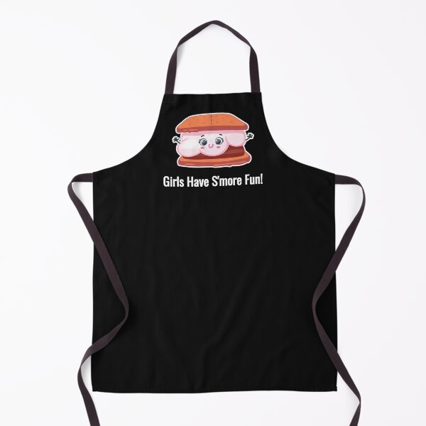Item preview, Girls Have S'MORE Fun - Camping Marshmallows Kawaii designed and sold by EstelleStar.
