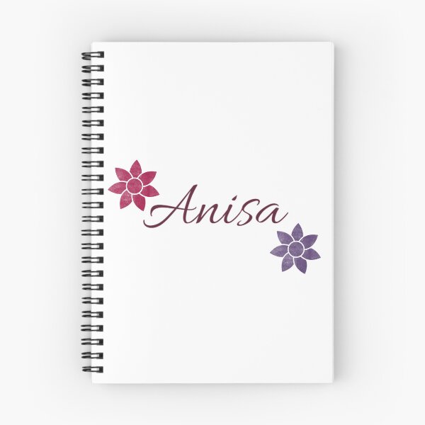 Item preview, Anisa Floral Name Calligraphy Design designed and sold by Cora Gregory.