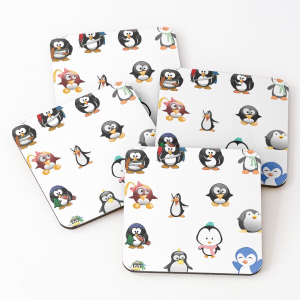 Item preview, cute penguins for stickers and all ur stuff designed and sold by biiill.