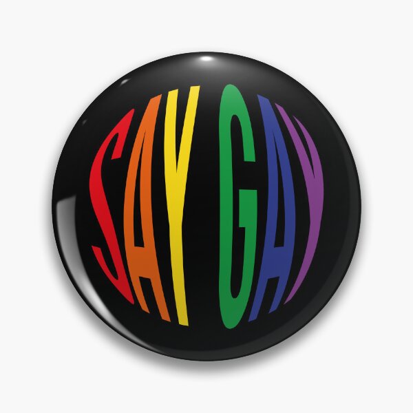 Item preview, Say Gay (Rainbow Circle) designed and sold by Texterns.